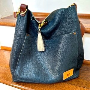 Meanwhile Back at the Farm Leather Bag